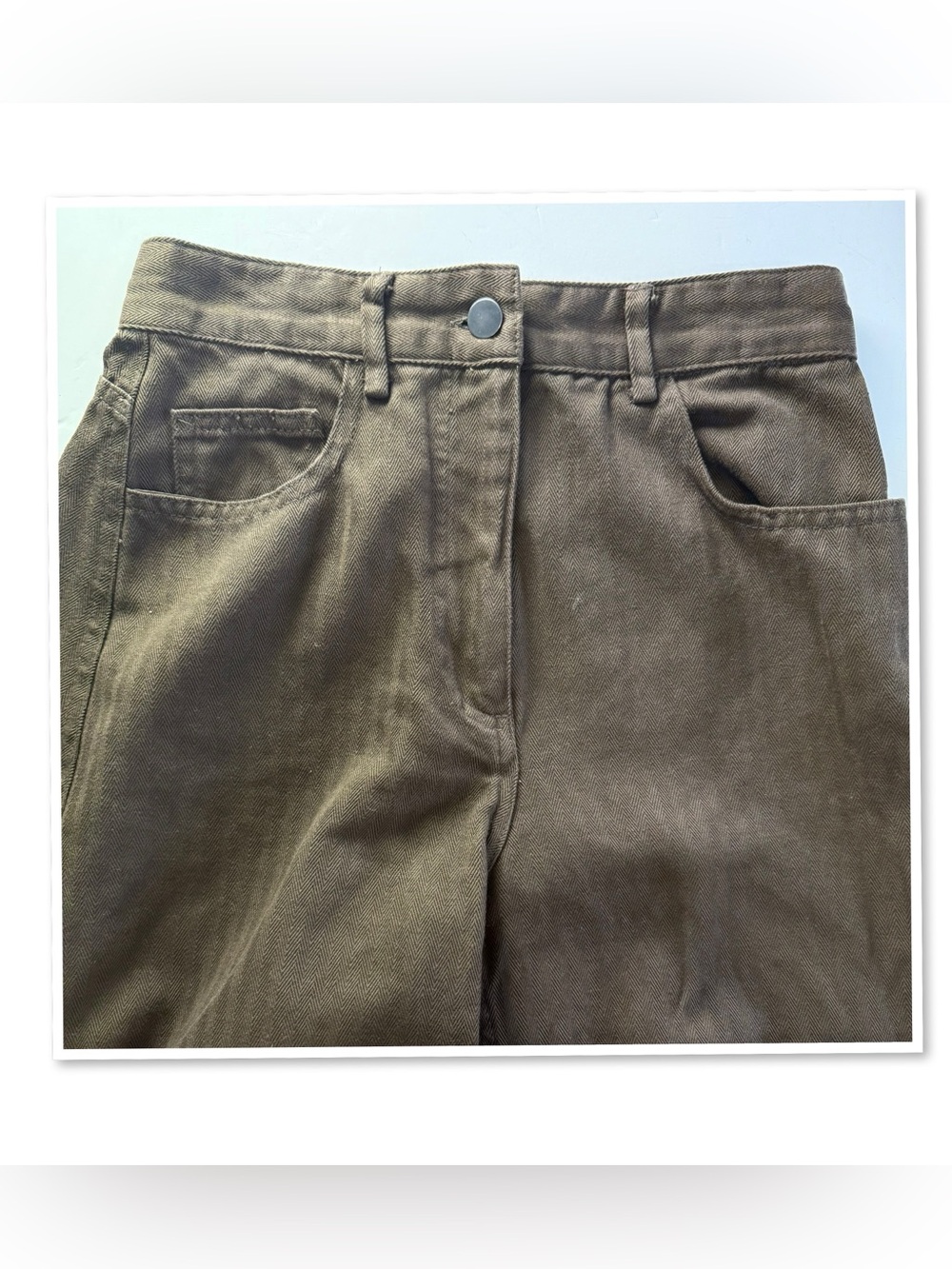 Zara High-Rise Barrel Leg Pants - Picture 8 of 12